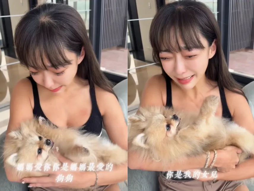 李宓坦言將愛犬視為女兒。（圖／翻攝自李宓IG）