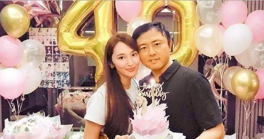 吳佩慈與紀曉波。(圖/翻攝吳佩慈微博)