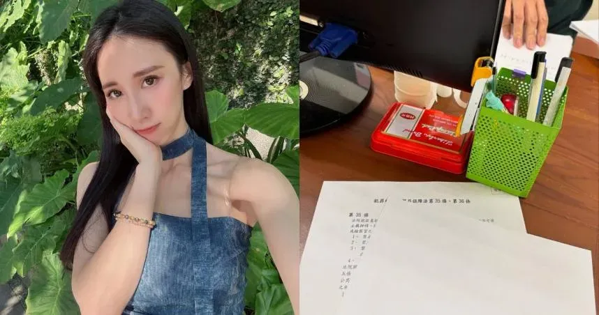 瑤瑤特意南下到警局提告酸民。（圖／翻攝自瑤瑤IG）