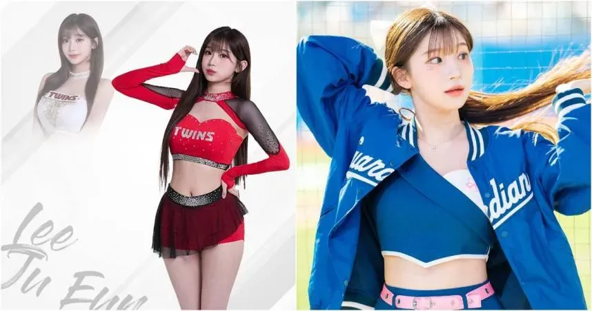 「LG TWINS」日前釋出「AI女神」李珠珢穿著啦啦隊制服的照片，意外引來韓國網友批評，認為露出腋下、肚臍、腿部等部位「像是來陪酒的」。（圖／翻攝自Lee Ju Eun 李珠珢 臉書）