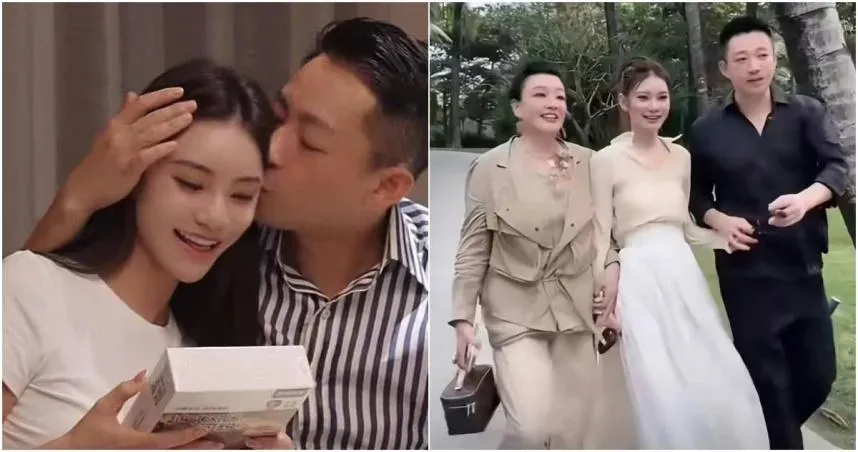 汪小菲與馬筱梅17日將在北京補辦婚禮，針對兒媳近日風波不斷，張蘭也公開發聲了。（圖／翻攝自微博）
