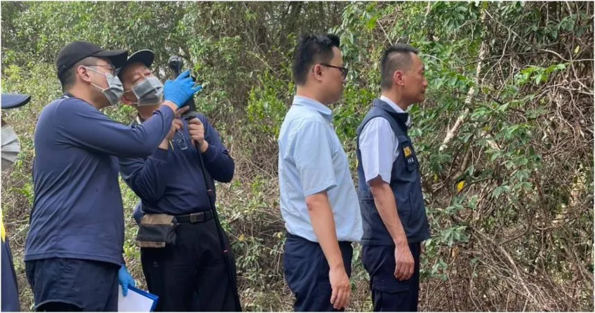 黃女疑似林男積欠毒債才對他痛下殺手，但她辯稱林男的死跟她沒有關係。（圖／翻攝畫面）