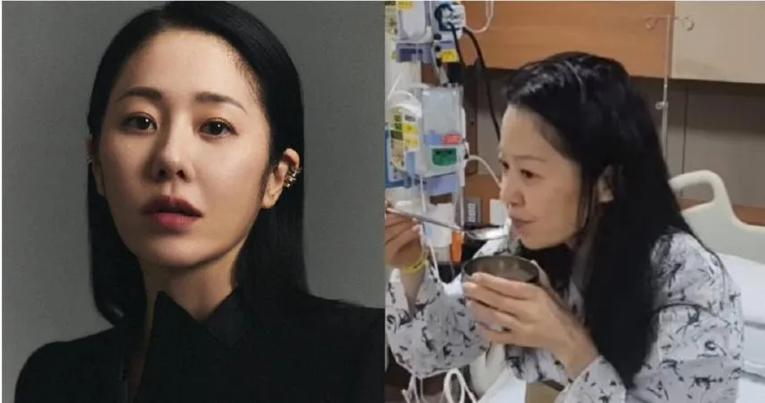 南韓54歲女星高賢廷挺過重病、歷經1場手術後，隔半年時間左右公開凍齡現況。（圖／翻攝自NetflixI、IG）