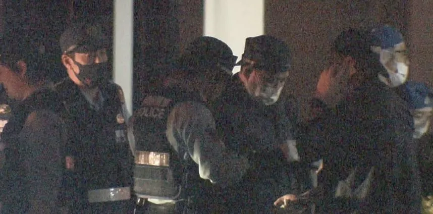 警方在案發現場調查。（圖/翻攝NNN）