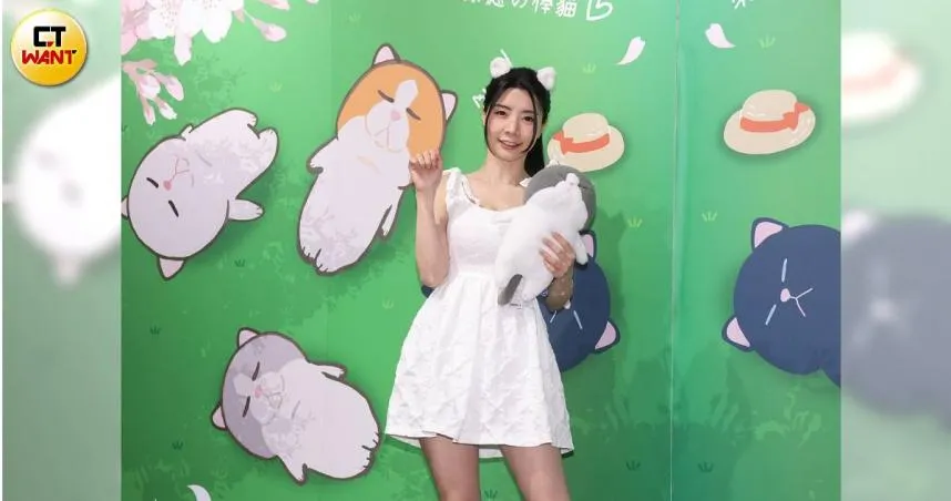 對於被影射是富商小三，艾融感到相當無奈。（圖／CTWANT）