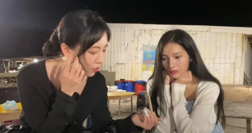 韓女星遭澎湖名店嗆「有沒有腦筋、怎麼回饋我」。（圖／翻攝自윤도이 尹到怡 DOILY LIFE 頻道）