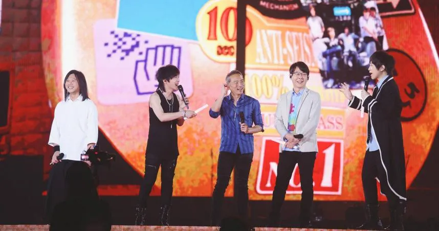 五月天12日晚在大巨蛋舉辦終場《5525回到那一天》25週年演唱會，5人依舊垃圾話不斷。（圖／相信音樂提供）