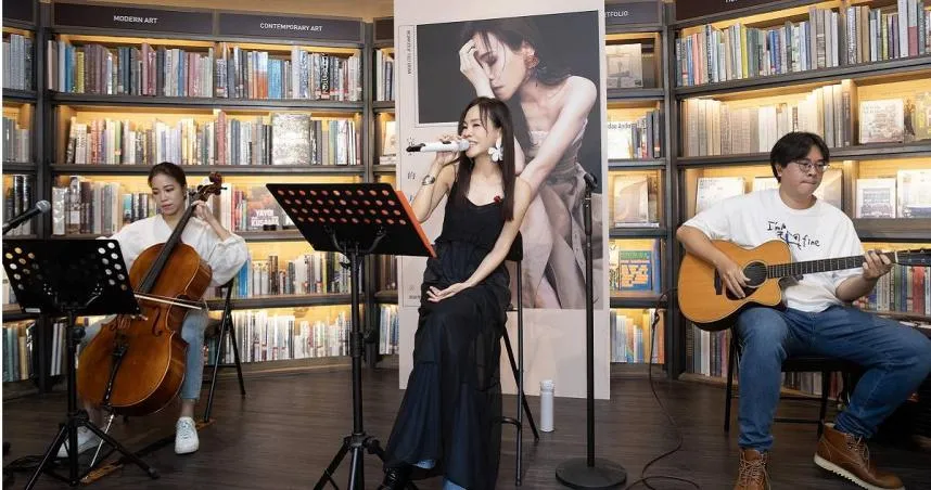 彭佳慧在長沙演出後立刻趕回台北。（圖／索尼音樂 提供）