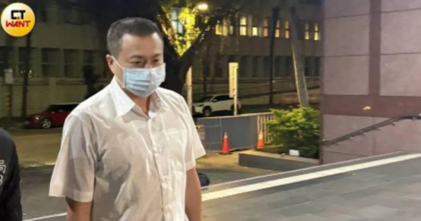 北市文山一分局偵查隊長陳俊銘因公積金問題遭搜索,複訊後12萬元交保。(圖/CTWANT)