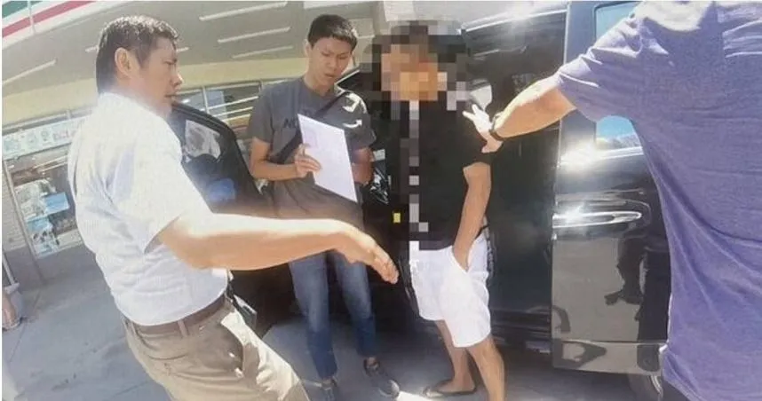 高雄臥底警察逮到毒販「兩津勘吉」。(圖/翻攝畫面)