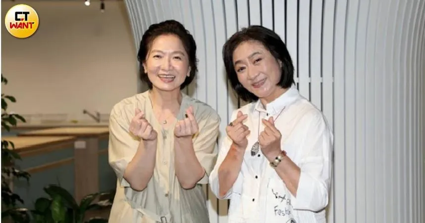 楊麗音、謝瓊煖宣傳新戲《日日好食光》。（圖／CTWant）