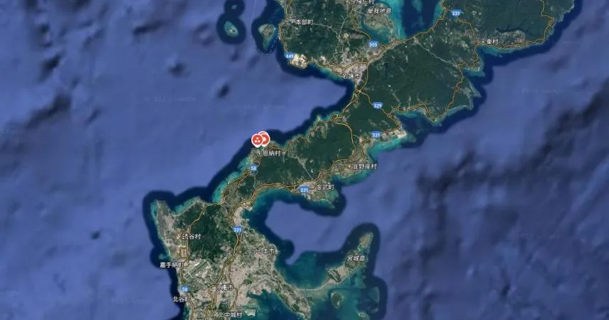2台人赴沖繩潛水喪命。（圖／Google Map）