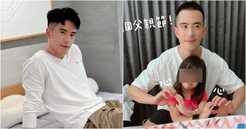 紀言愷因放女兒上半身裸照惹議。（圖／翻攝JR紀言愷 臉書）
