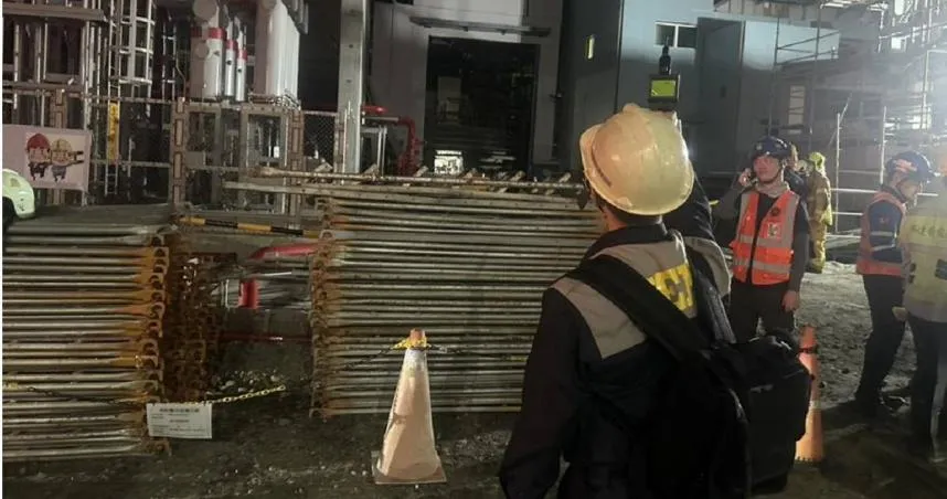 高雄市政府環保局表示，環保局空污小組於事故地點進行周界偵測，數據顯示並未出現污染數值異常。（圖／高雄市政府環保局提供）