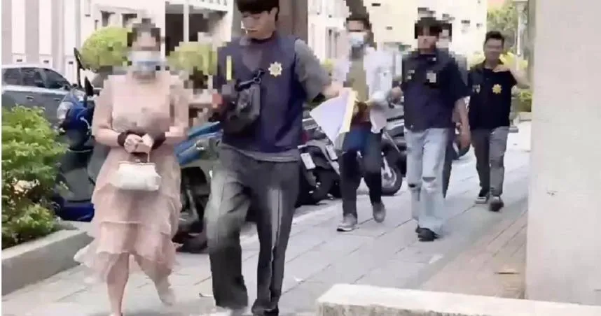 台北地檢署檢察官指揮中山分局火速偵辦,30日大動作拘提該機構創辦人王女、營運長王男、執行長吳男及療育顧問林男等4名核心幹部,並依殺人等重罪嫌疑移送法辦。(圖/翻攝畫面)