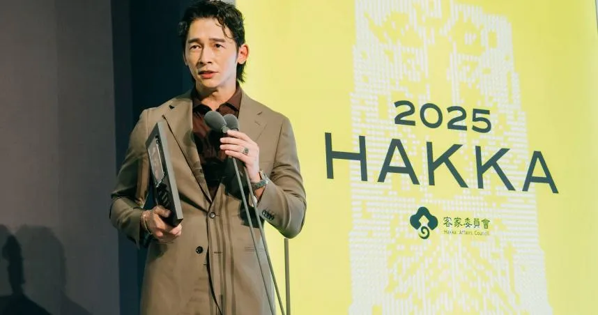 温昇豪首度入圍金鐘主持獎項。（圖／客委會提供）