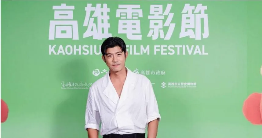 王柏傑出席高雄電影節宣傳新劇《動物園》，一身黝黑造型亮相，展現陽光男神魅力。（圖／高雄電影節 提供）