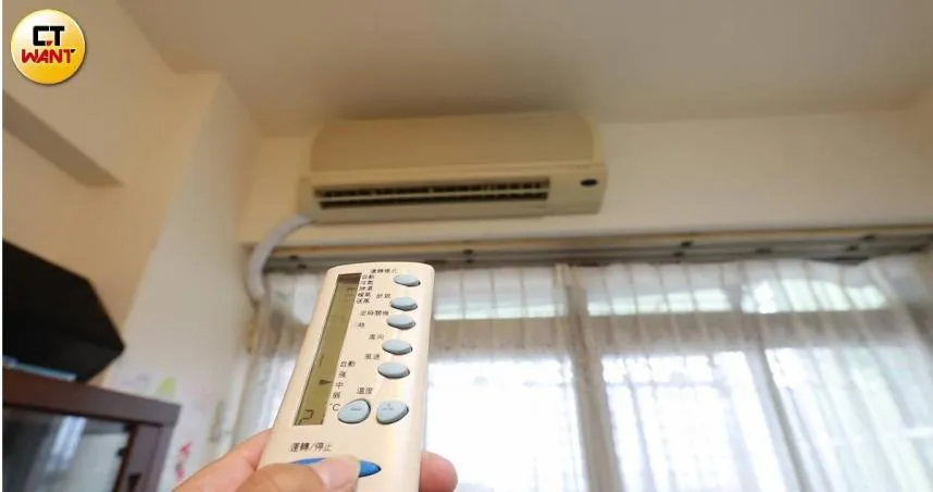 一名網友整個夏天沒關冷氣，電費只要1205元。（示意圖／CTWANT提供）