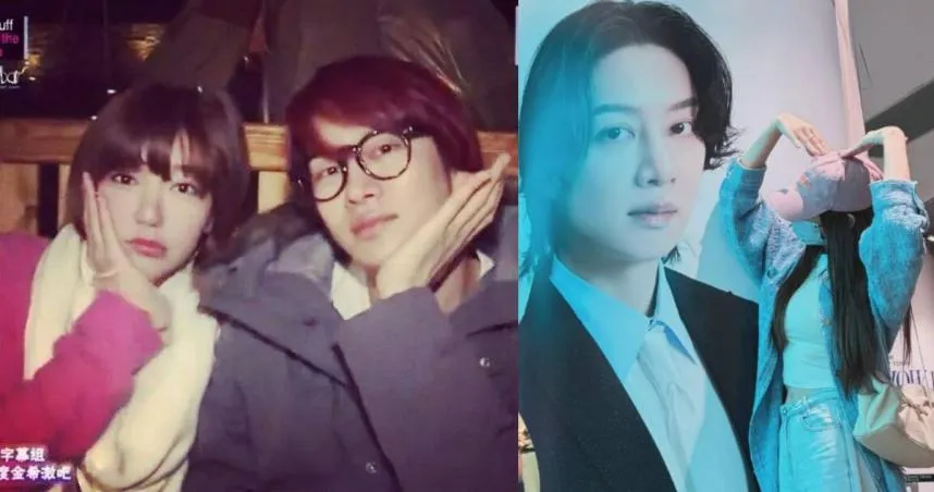 郭雪芙14日現身Super Junior演唱會(右圖)。(圖/翻攝自大腿夫婦 -希澈 雪芙臉書、郭雪芙IG)
