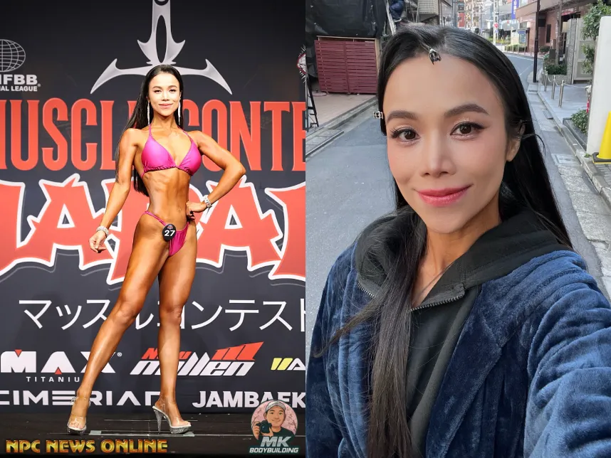 林芯儀近日前往日本參加《IFBB Pro League》的「Fit Model」項目奪下第7名。（圖／旺多福多媒體工作室、林芯儀IG）