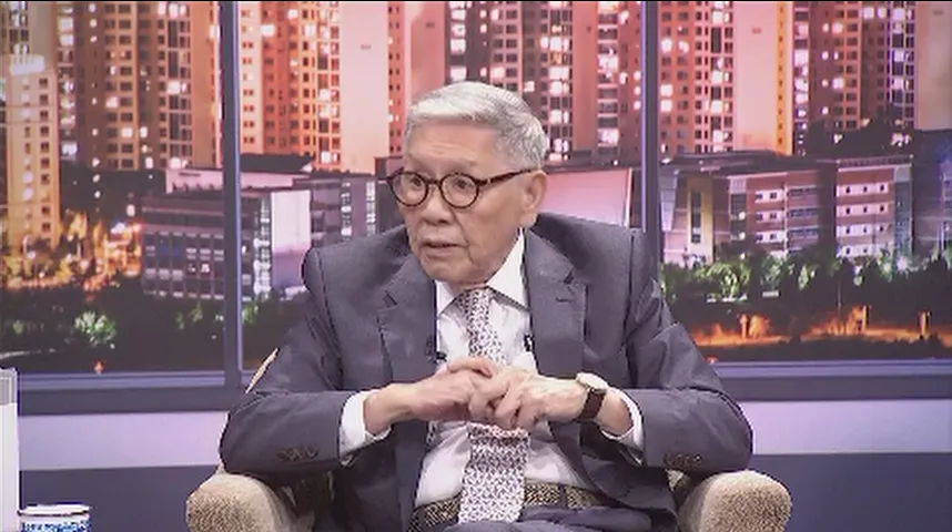 帥化民在《cti talk網路論壇》分析大陸海警巡航花東外海。（圖／中天新聞）