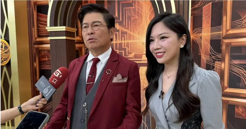 曾國城（左）與蔡尚樺入圍金鐘綜藝節目主持人獎。（圖／三立提供）