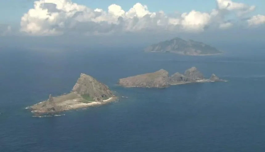 「釣魚島」日本稱尖閣諸島。(圖/翻攝NNN)