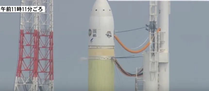 日本H3火箭8號機原定今天發射，突然喊卡。（圖／翻攝NNN）