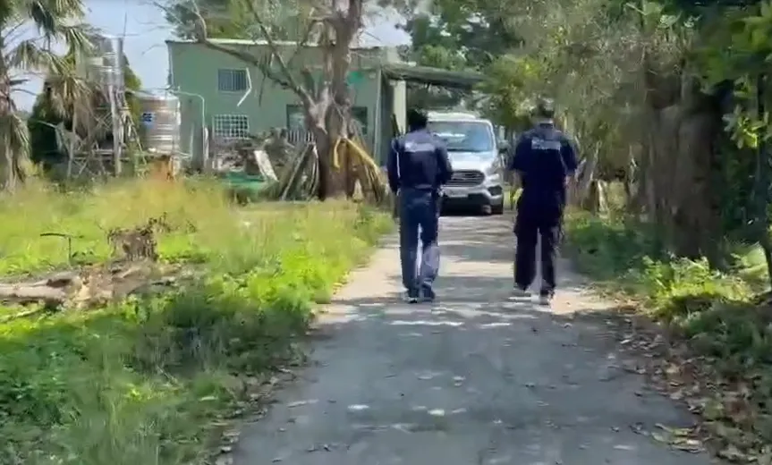 警消人員趕抵現場救援。（圖／翻攝畫面）