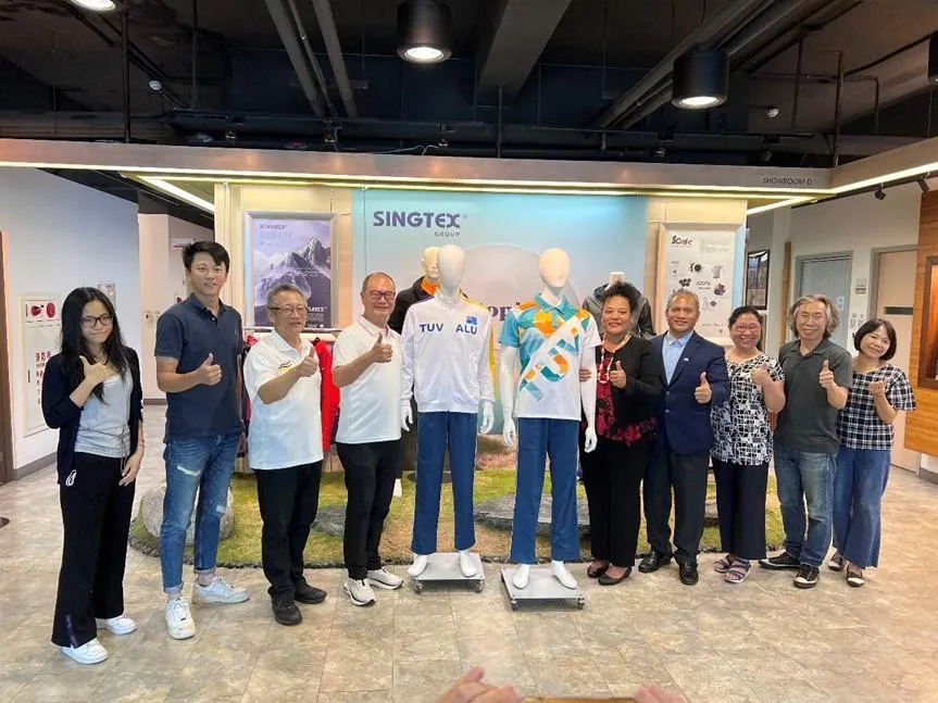 2024年巴黎奧運圓滿落幕，台灣高科技紡織實力也隨著賽事登上國際舞台，成為另類「台灣之光」。（圖／興采集團提供）