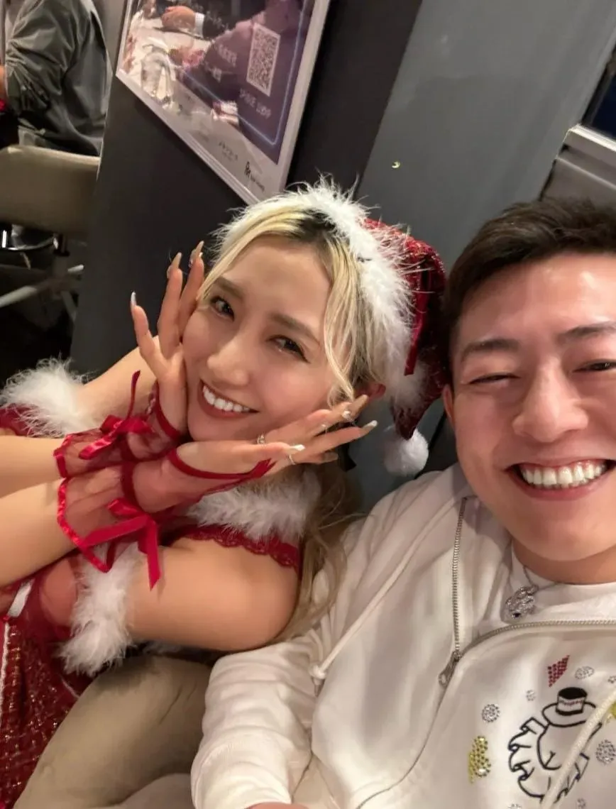 前AV女優加美杏奈與老公AV男優志戶哲也。（圖／翻攝X &nbsp;加美杏奈)