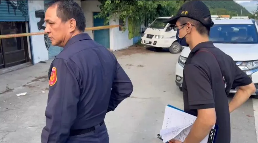 發現友人竟然變成白骨，陳男當場趴地痛哭。（圖／警方提供）