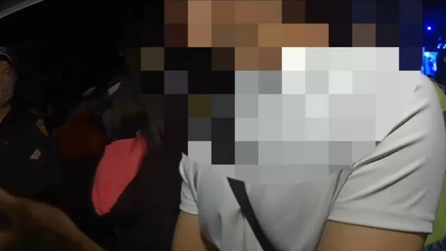 台東縣跨年演唱會上,1名渾身酒氣的男子被控性騷擾1名女子。(圖/台東縣警察局提供)