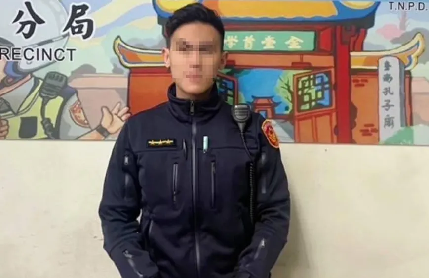 「警界彭于晏」因包庇正妹,大好前途毀於一旦。(圖/翻攝畫面)