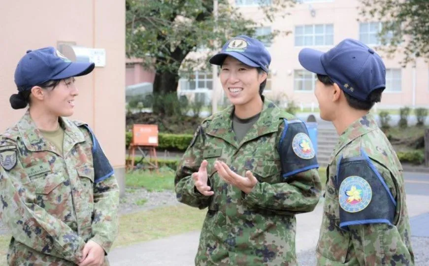 日本女性自衛官。（示意圖／翻攝日本自衛隊官網）