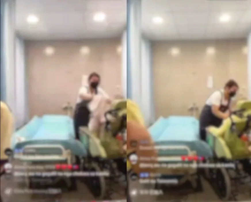 花蓮門諾醫院壽豐護理之家驚傳嚴重侵犯隱私事件。(圖/翻攝畫面)