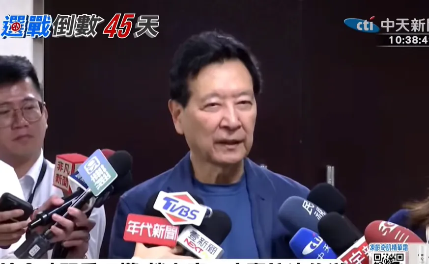 資深媒體人趙少康強調，政黨參與跟媒體人主持節目不可混為一談。（圖／中天新聞）