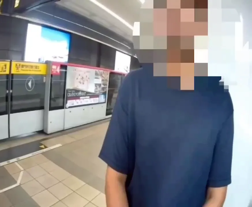 員警隔開衝突雙方詢問案情。（圖／警方提供）