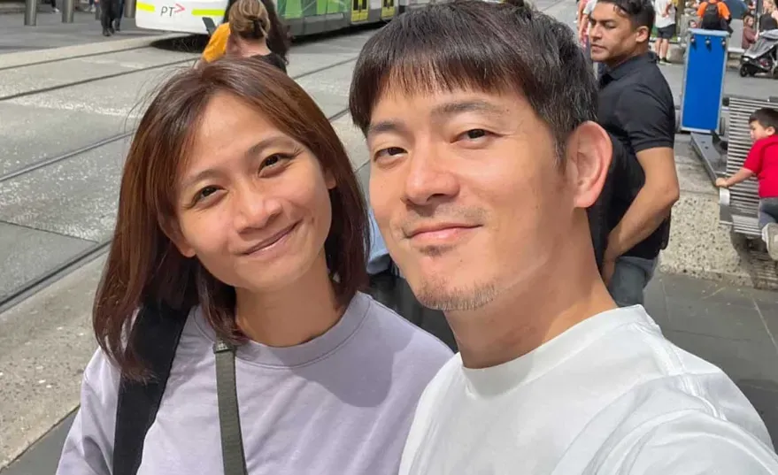 宥勝（右）近日被爆與老婆林慈惠（左）疑似已離婚。（圖／翻攝自宥勝臉書）