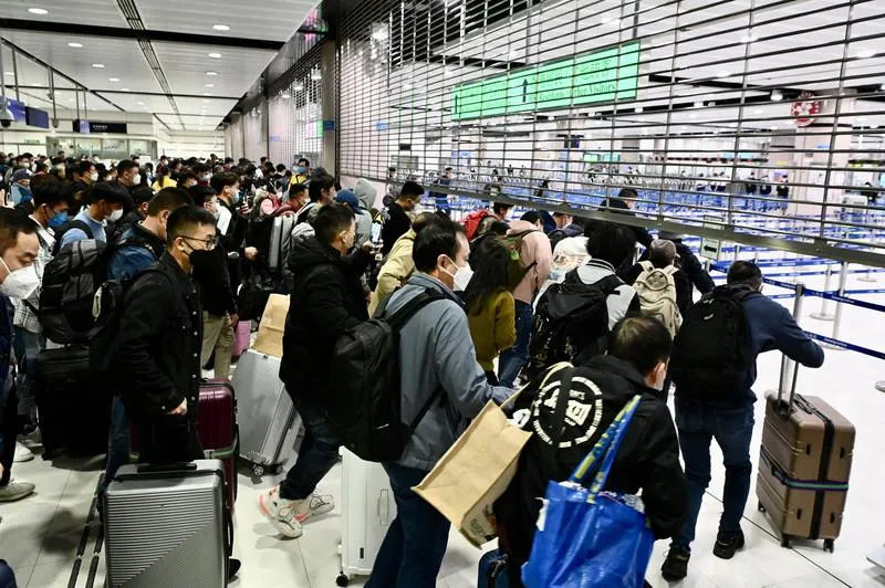 5天49萬人次！陸開放邊境入出境人流恢復至疫情前26%