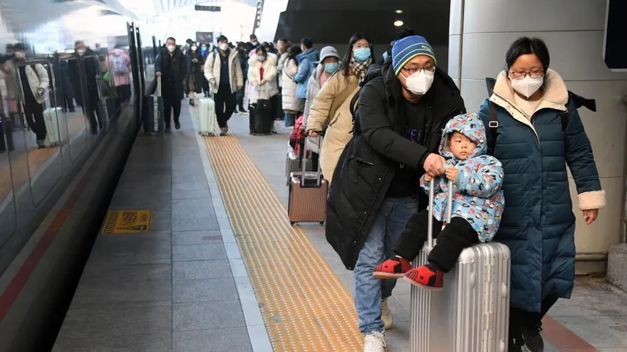 開工了！陸春節7天連假春運客流量逾2億人次