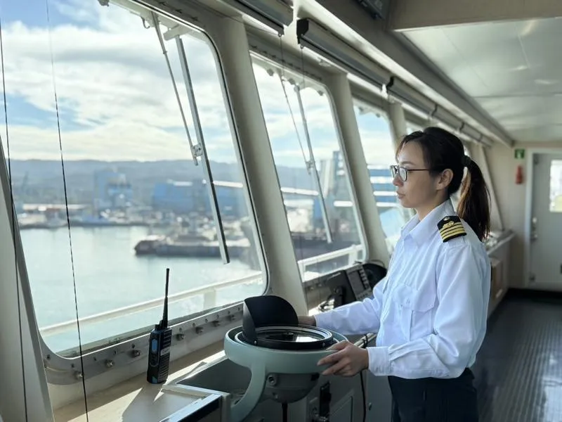 中油首位女船長！揭海上闖蕩15年秘辛