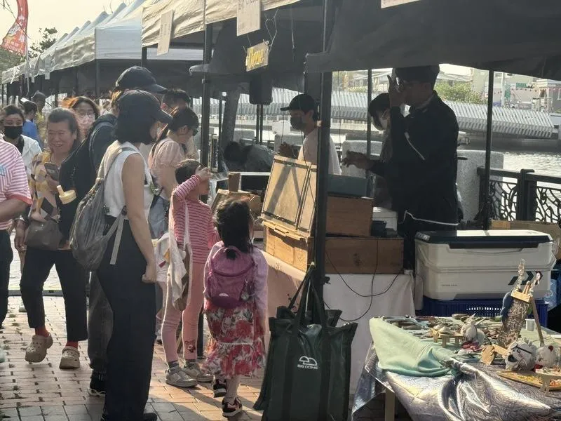 台南運河通航百年　大員盛場市集開市「黃昏逛到晚上」