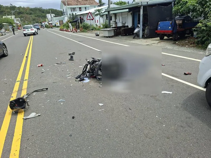 台東違規迴轉害命！「才剛送走媽」男騎亡母機車遭撞亡