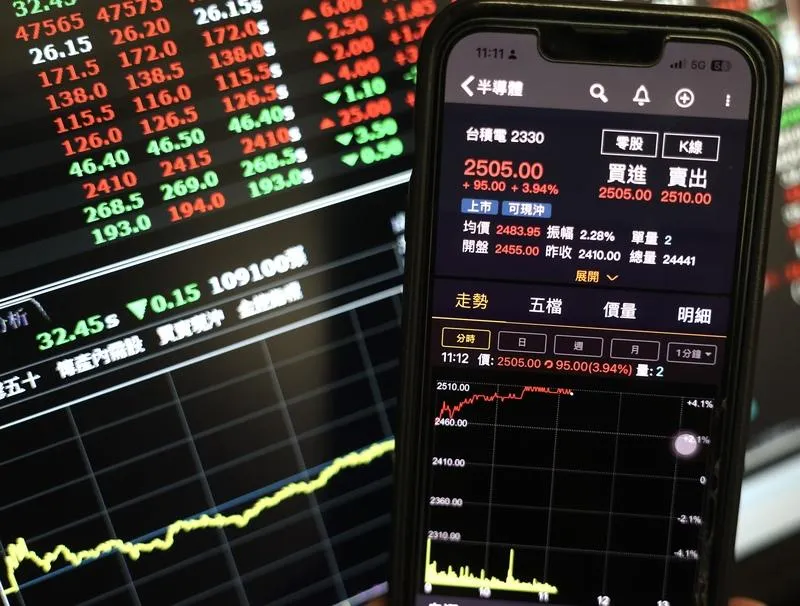 台積電飆上2550元新天價！半導體ETF今年報酬率全面翻倍