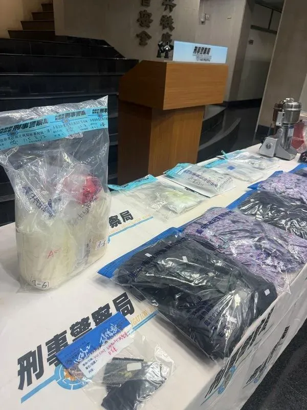 影/越籍移工租台中露營區製毒販賣同鄉！　警查扣2公斤毒品原料