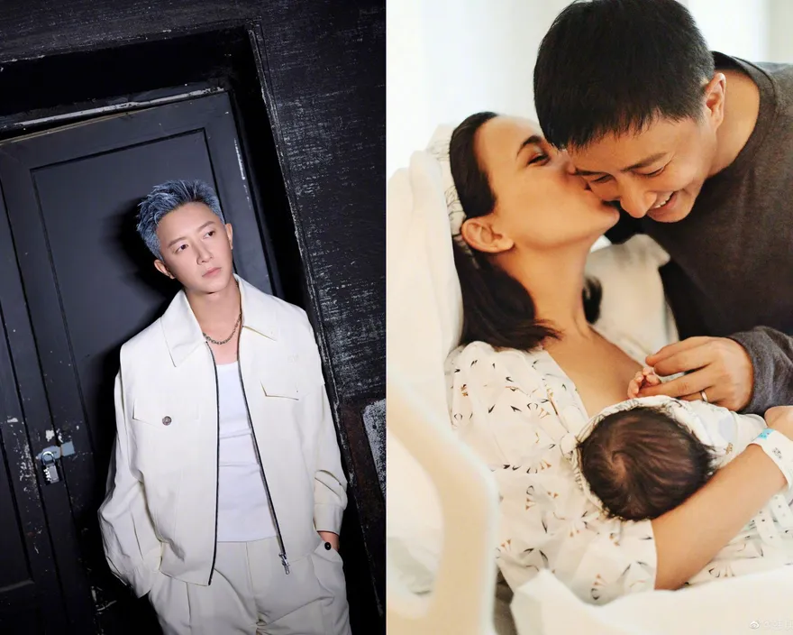 韓庚當爸了！突曬「一家三口合照」幸福表白：你好，我們的寶貝