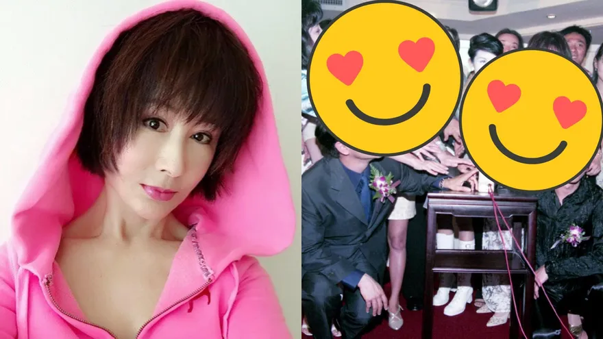 潘迎紫突曬「台港14位超大咖」合影！張國榮、劉德華青澀貌曝光　網陷回憶殺：太珍貴！