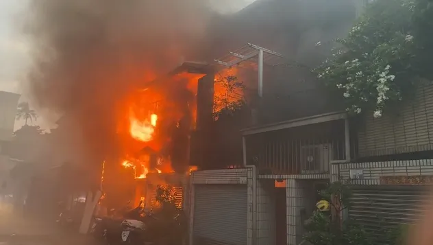 台南民宅大火「祖孫3人罹難」！中秋烤肉才開始3分鐘　「延長線爆炸」沒得逃
