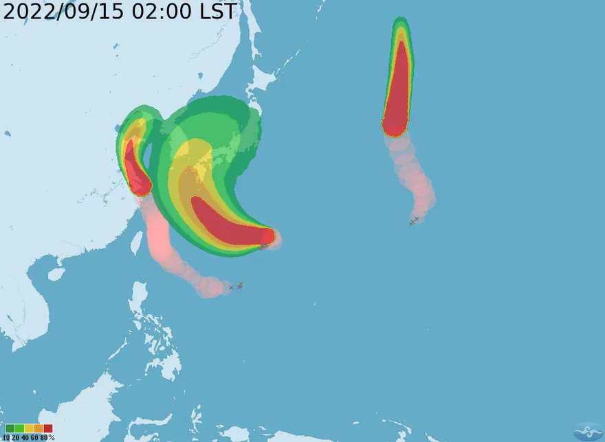今高溫狂飆36℃「2區迎雷雨」！南瑪都恐增強中颱以上…路徑迴轉近台時間曝